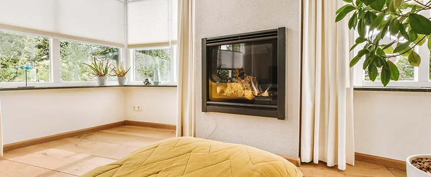 Residential Fireplace Ceramic Glass Installation in Miramar, FL
