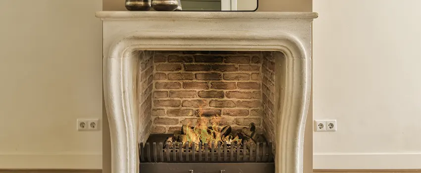 Vintage-style Fireplace Redesign in Miramar, Florida