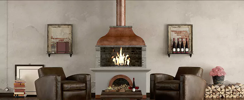 Thelin Hearth Products Providence Pellet Insert Fireplace Installation in Miramar, FL