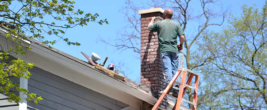 Vinyl and PVC Chimney Flashing Installation in Miramar, FL
