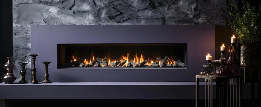 Ember Bed for Ventless Gas Fireplace in Miramar, FL
