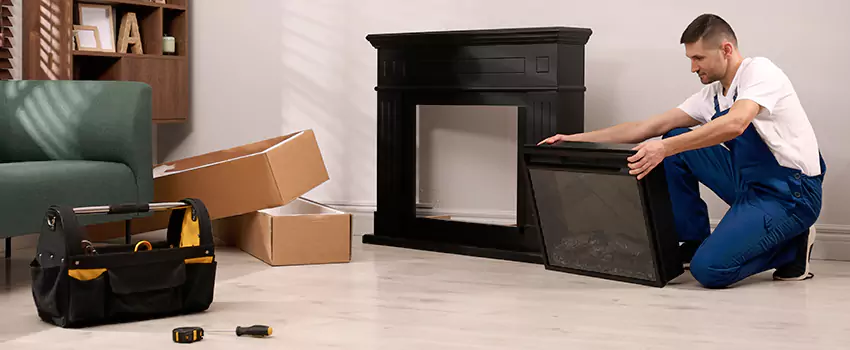 Old Rusted Metal Fireplace Repair And Replacement in Miramar, FL